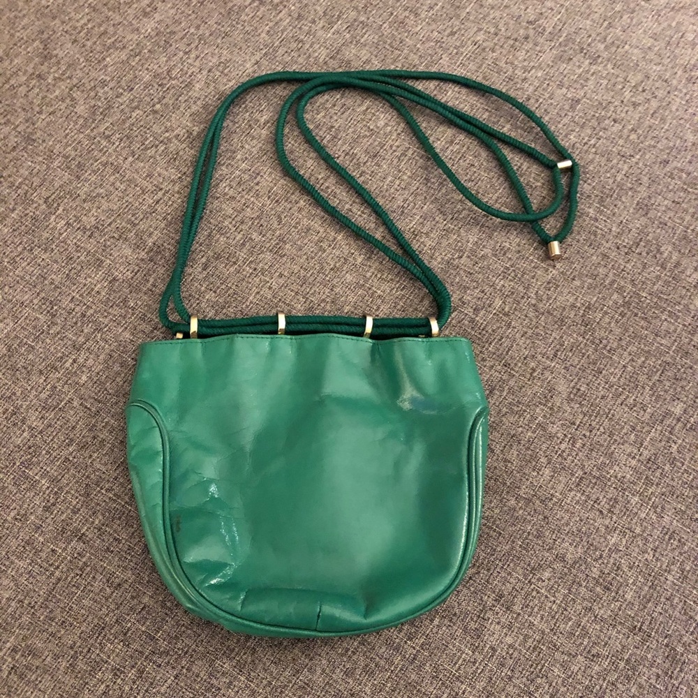 Rodo Green Vintage Handbag